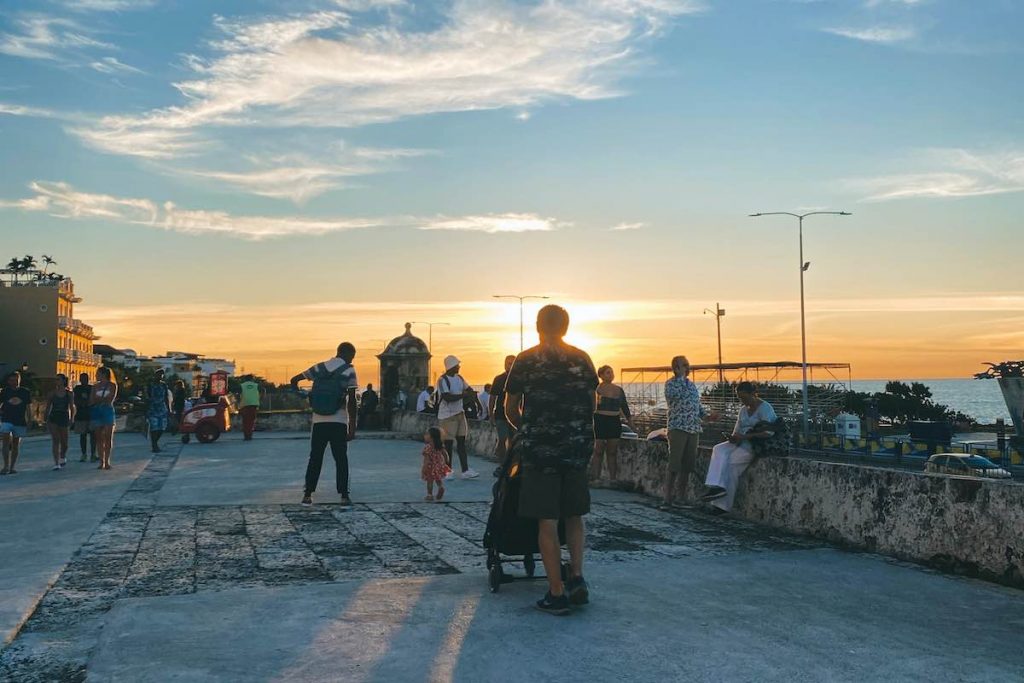Atardecer en Cartagena