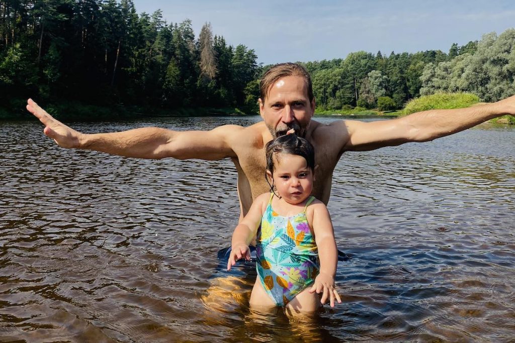 Día de Agosto en el rio Gauja de Valimiera, en Letonia
