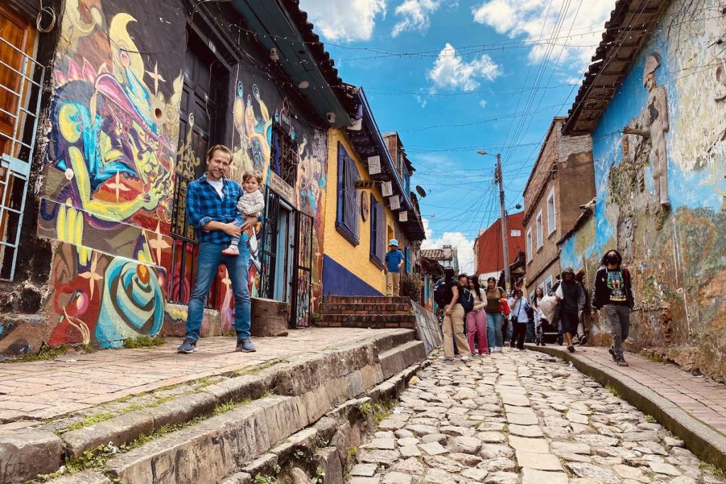 Paseando por el barrio de La Candelaria