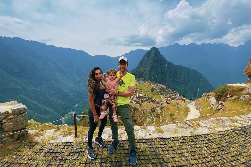 Visita familiar al santuario de Machu Picchu